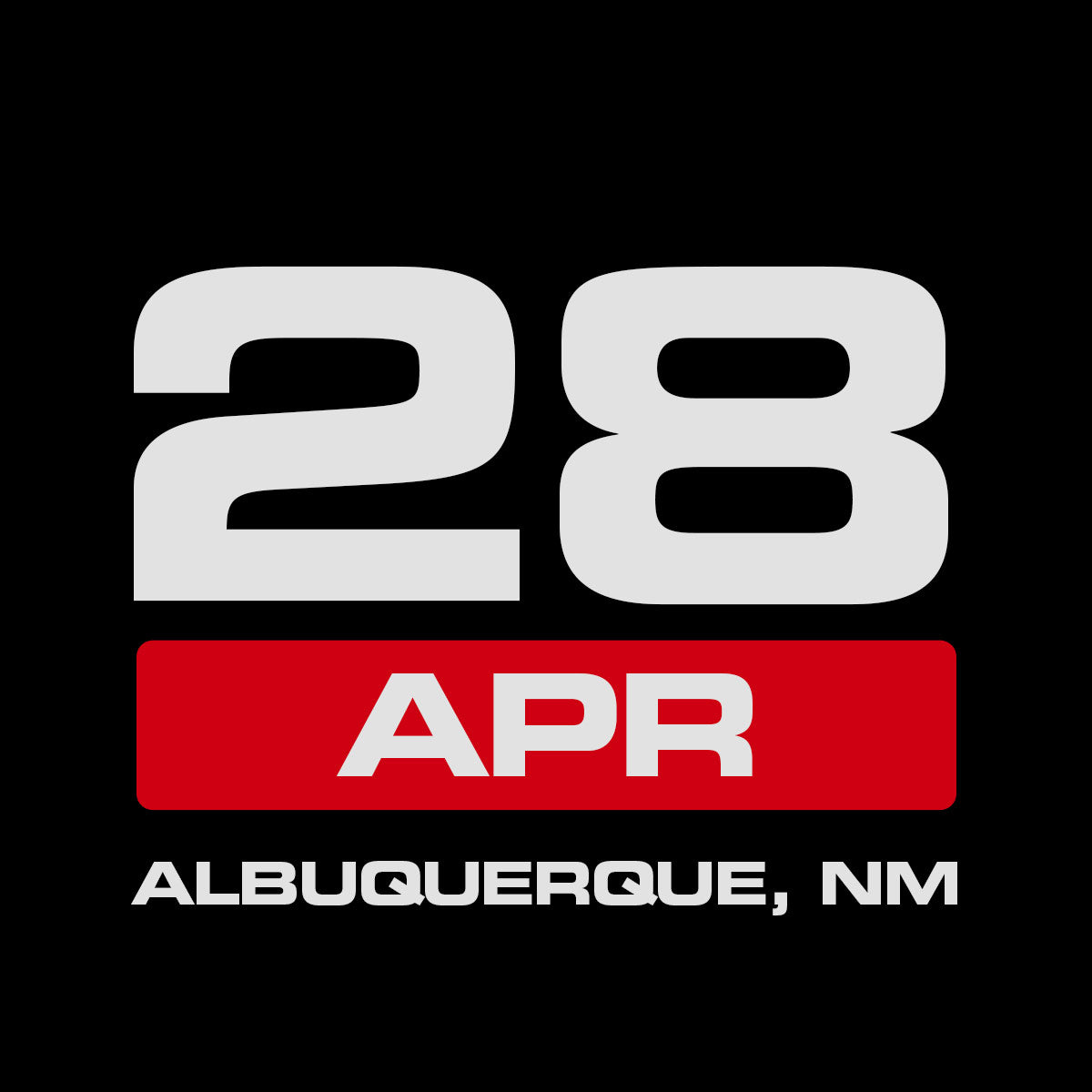 VIP Upgrade - Albuquerque, NM (Apr 28)