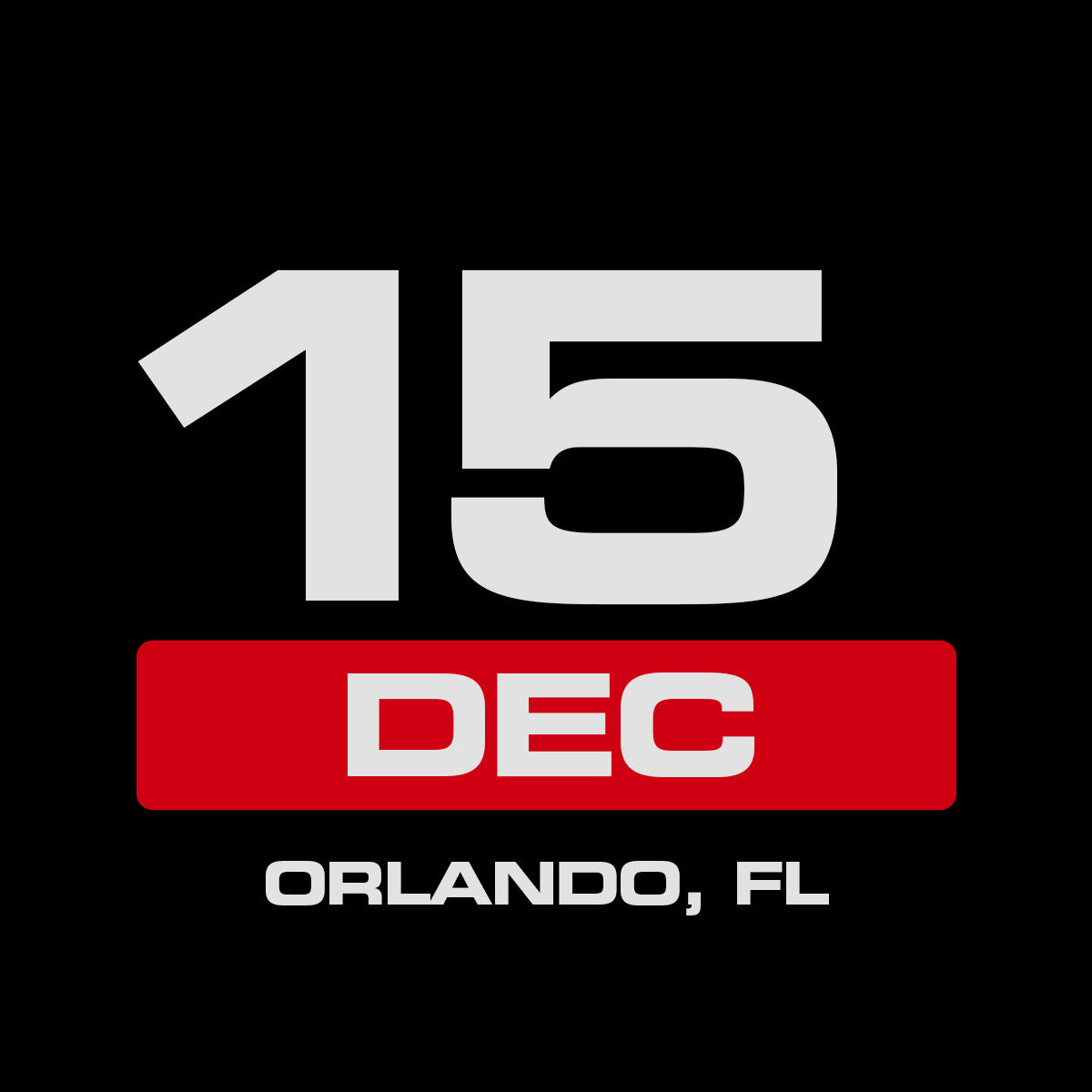 VIP Upgrade - Orlando, FL (Dec 15)
